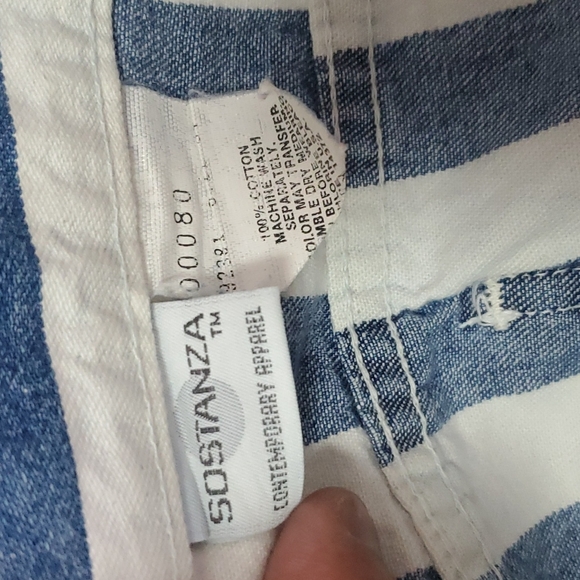 VTG Sostanza Mens Denim Shorts - Picture 4 of 4